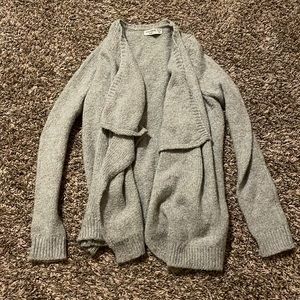 girls grey cardigan